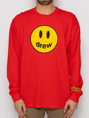 Drew House Mascot Long Sleeve Tee Red