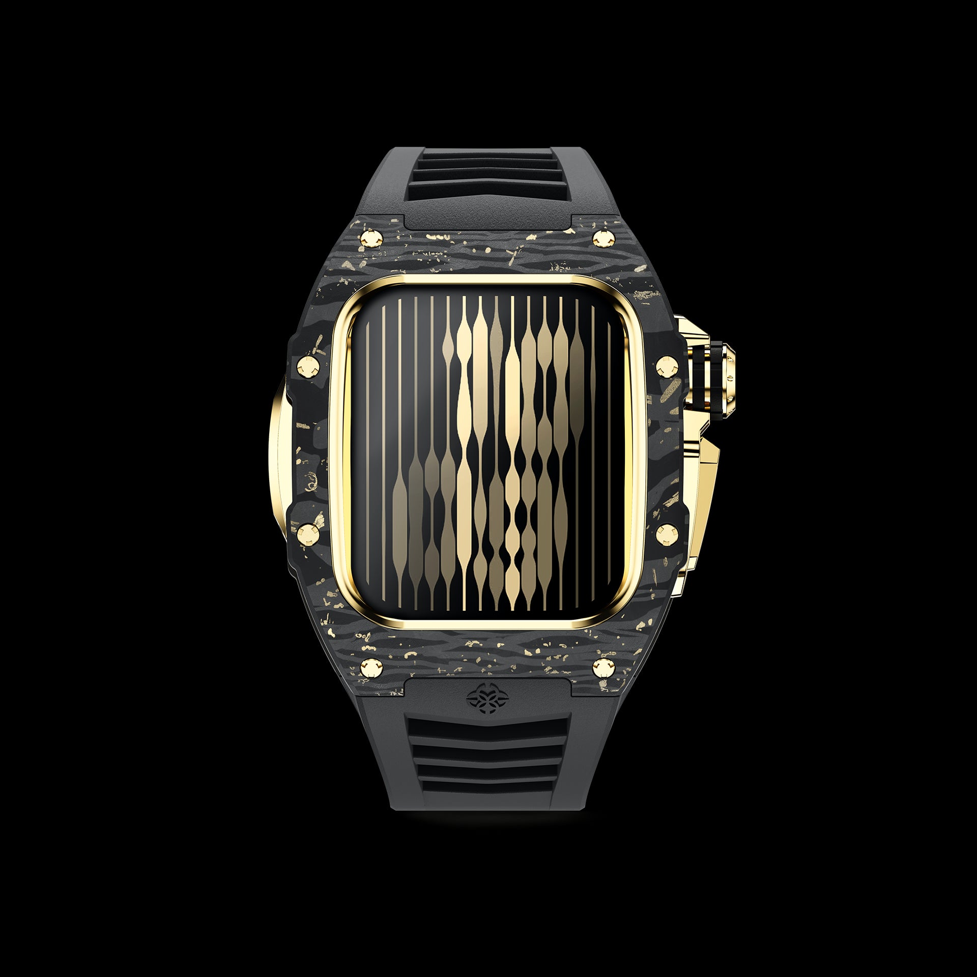 Shop latest trending Gold/Carbon color Golden Concept Apple Watch