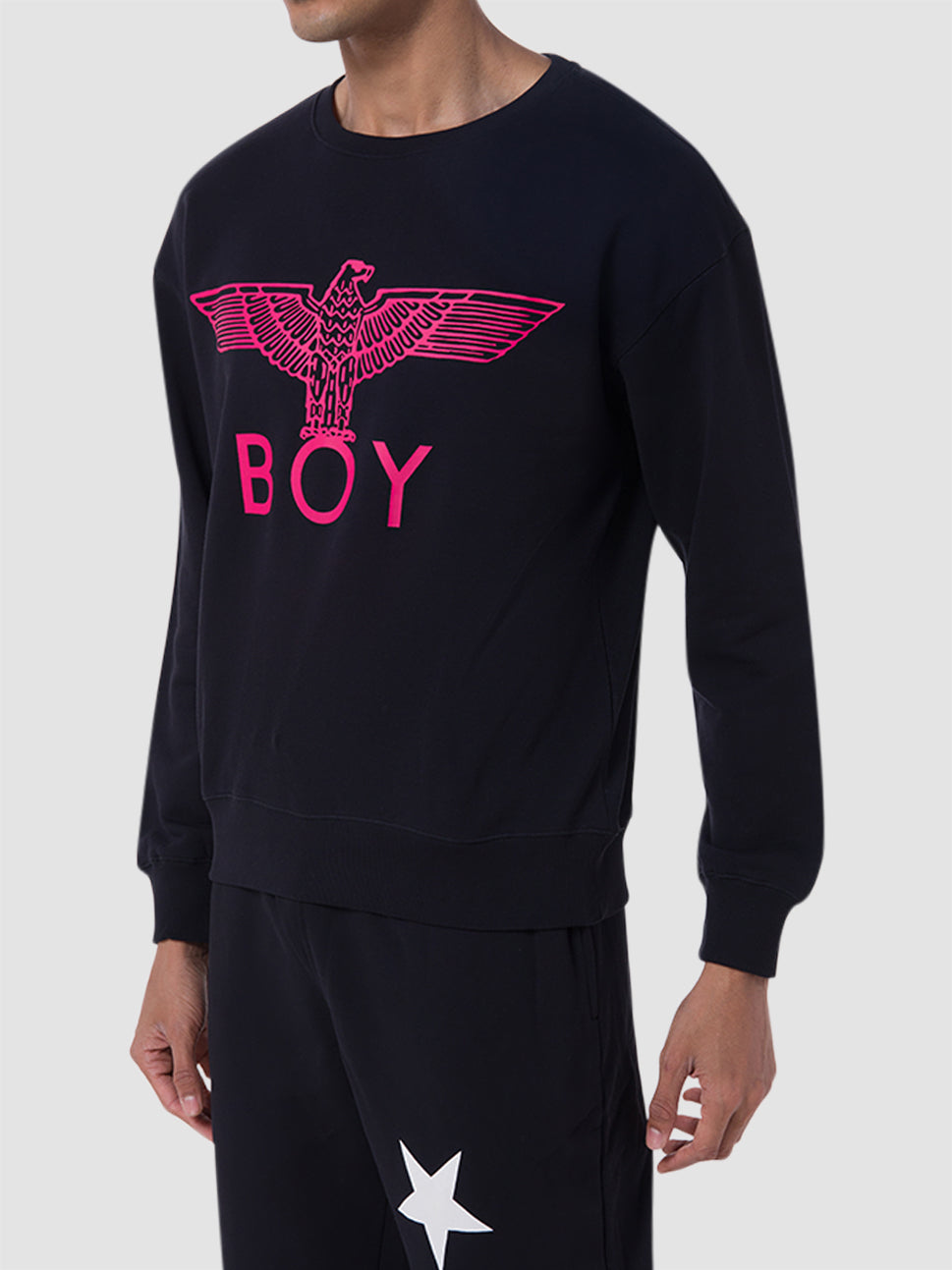 Boy London Boy Eagle Sweatshirt BlackPink 1015021