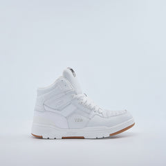 Pony Men's M 100 High Sneakers with White Lace White Gum