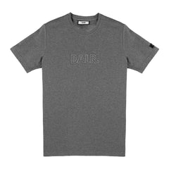 Balr 3D Embroidered Straight Dark Grey Heather T-Shirt