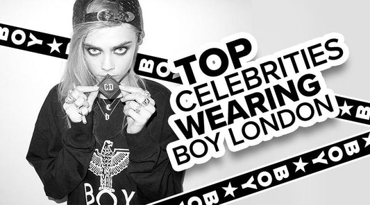 Top Celebrities Wearing BOY London Streetwear Apparel