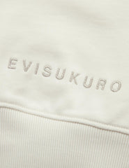 Evisu Seagull Print And Slogan Embroidery Oversized Hoodie