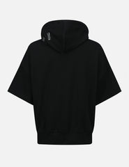 Evisu Monogram Embroidery Short-Sleeved Hoodie