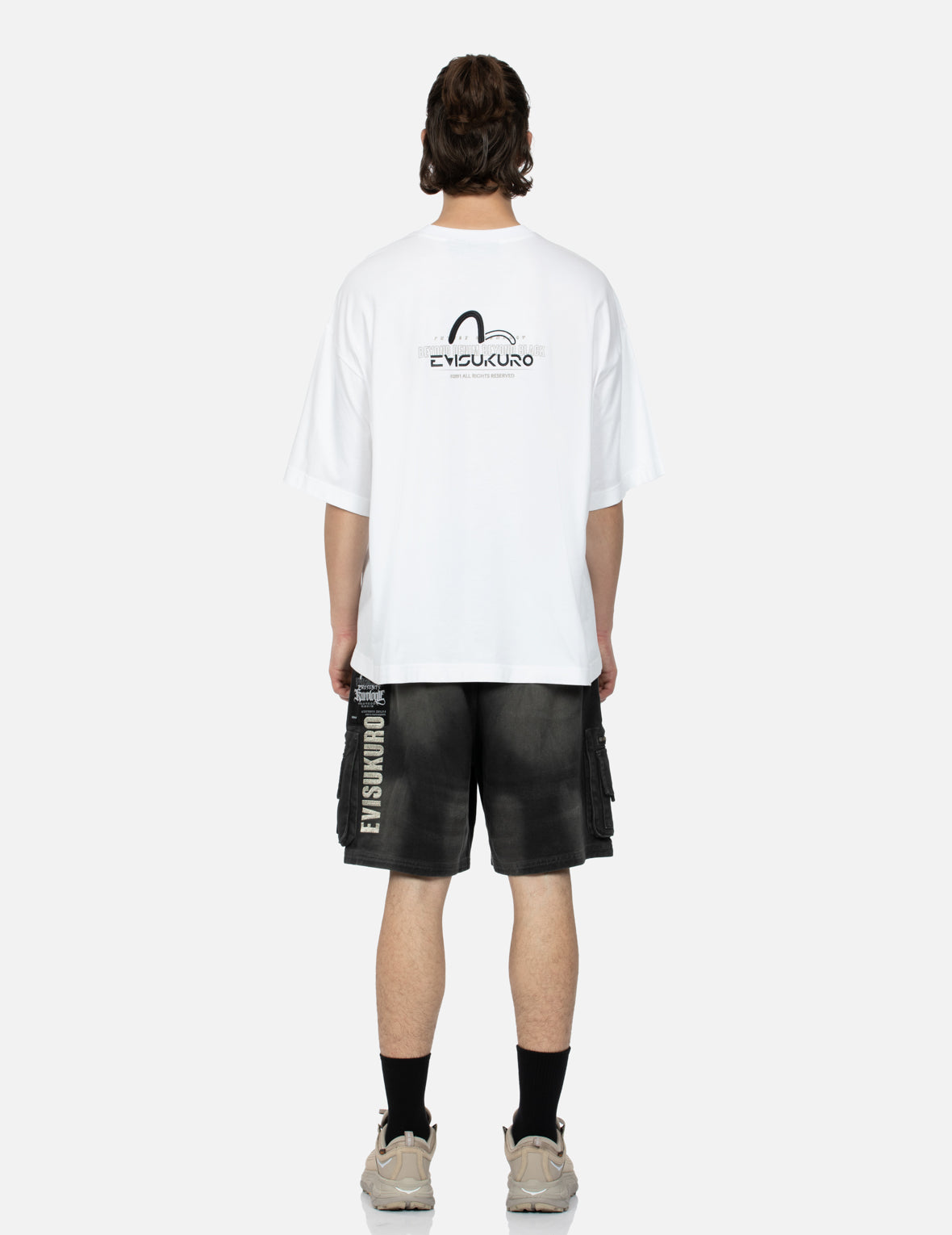 Evisu Branding Embroidery Oversize T-Shirt