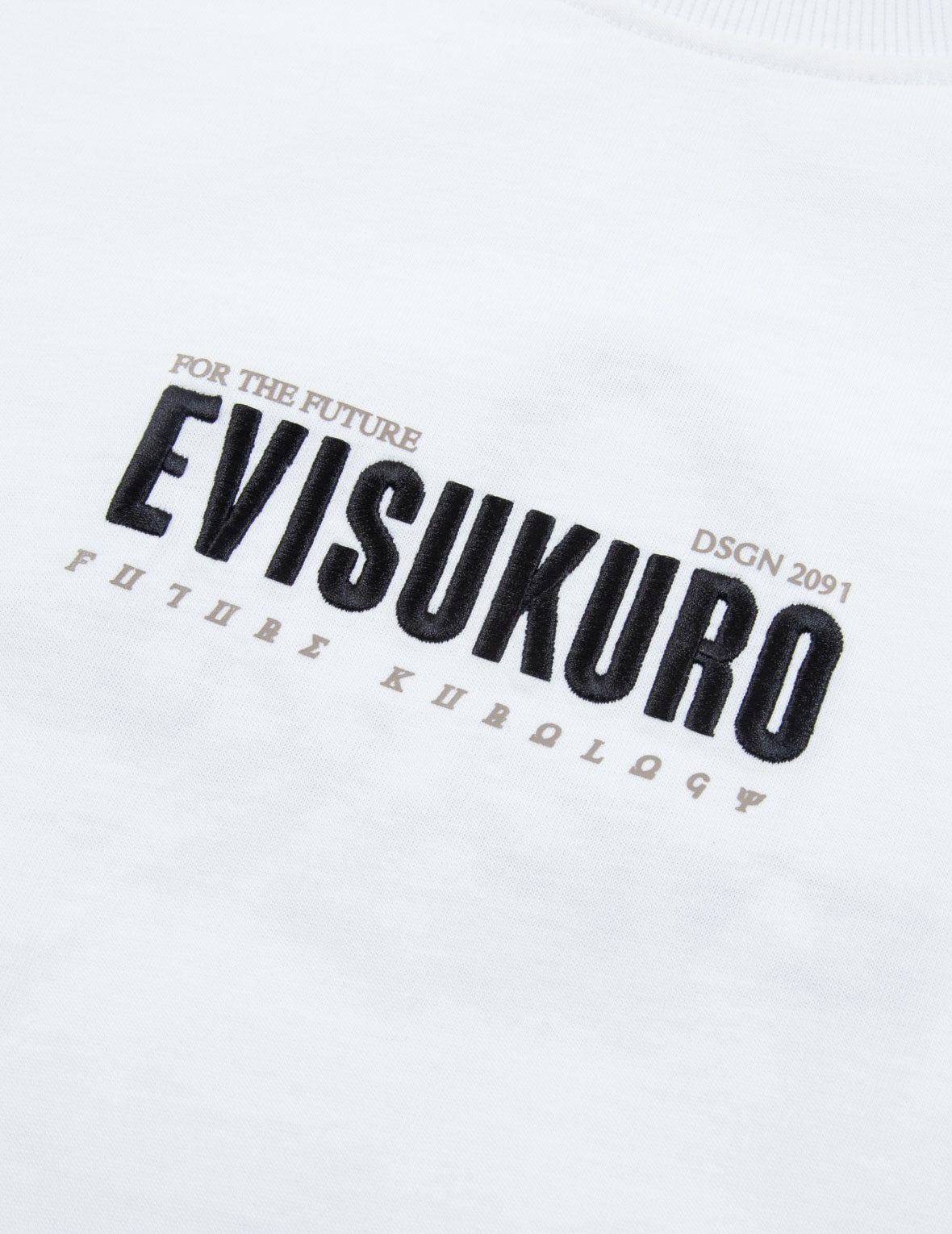 Evisu Branding Embroidery Oversize T-Shirt