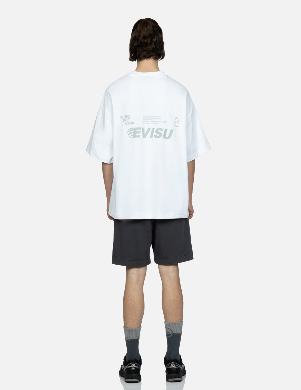 Evisu Seagull Print Oversize T-Shirt