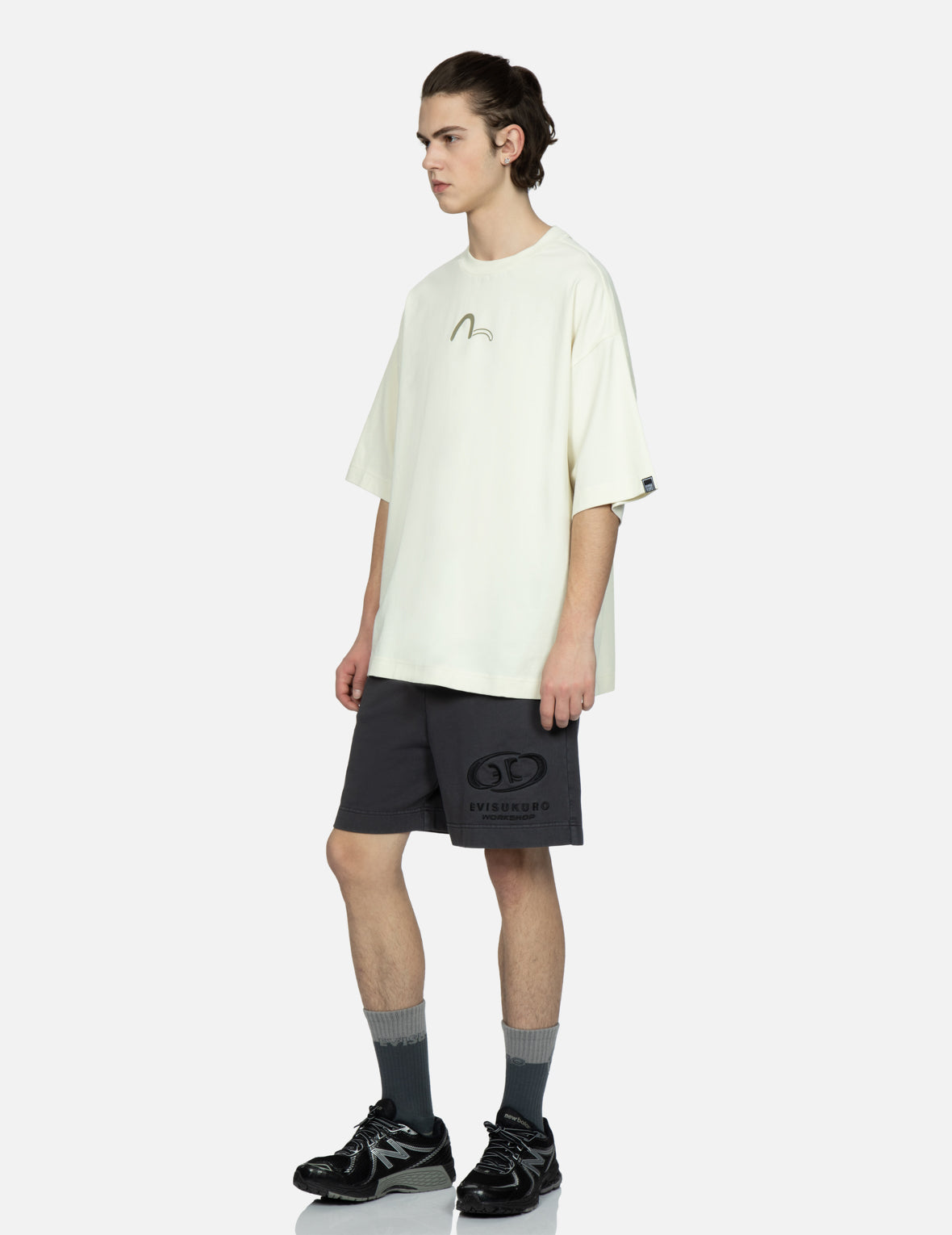 Evisu Seagull Print Oversize T-Shirt