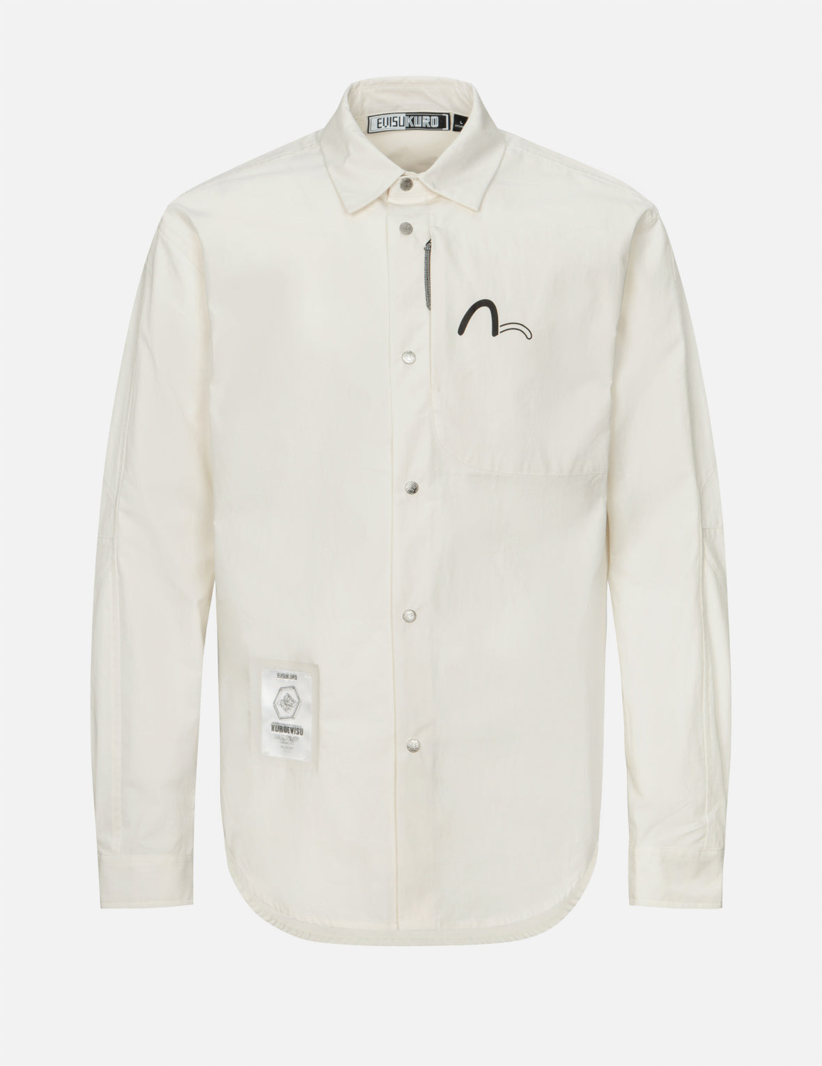 Evisu Contrasting Seagull Print Regular Fit Shirt