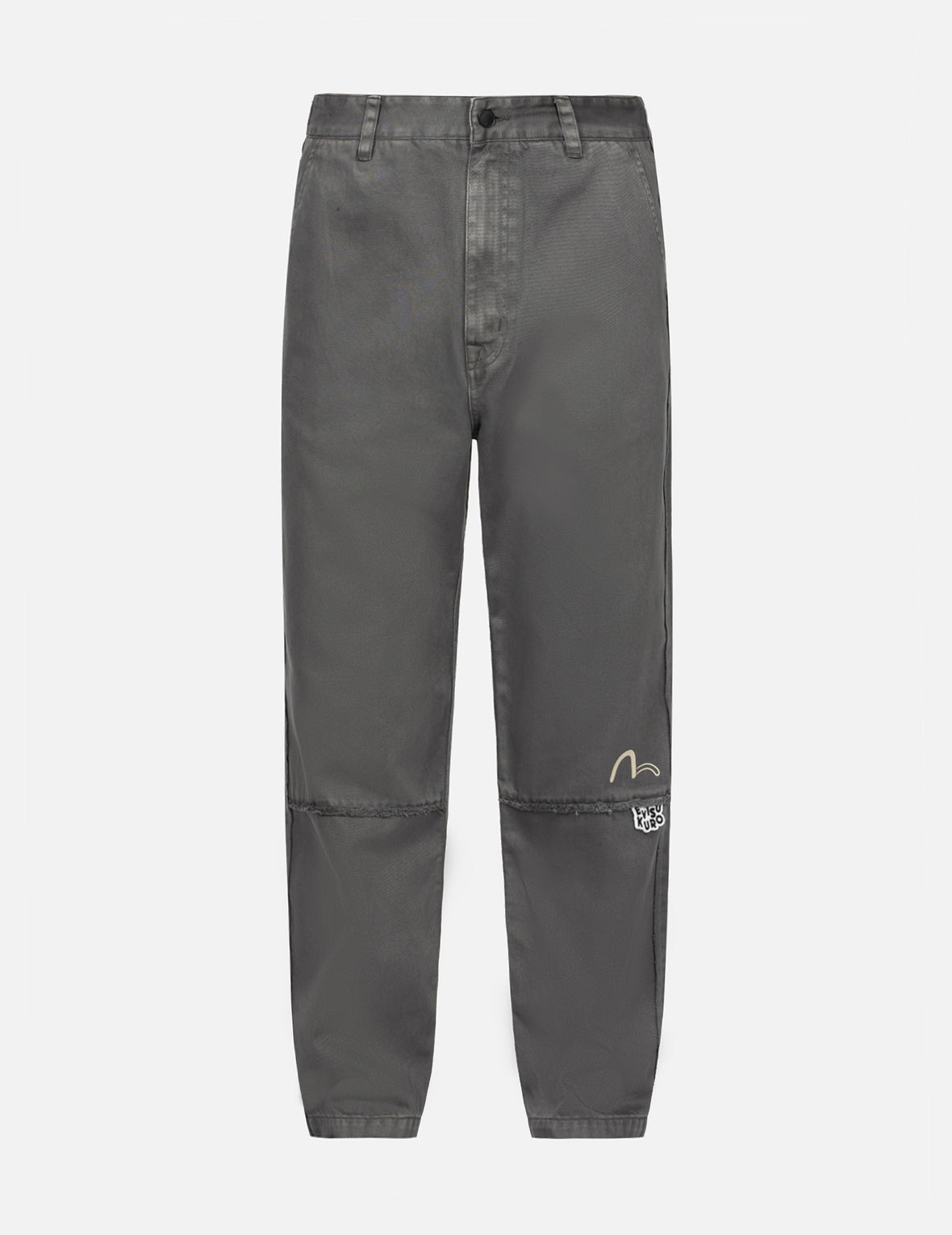 Evisu Fabric Blocking Fashion Fit Sweatpants