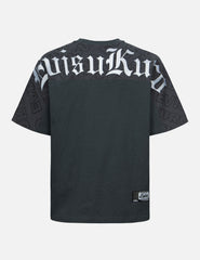 Evisu Allover Evisukuro Print And Embroidery Loose Fit T-Shirt