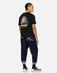 Evisu Seagull And Logo Print Balloon Fit Jeans