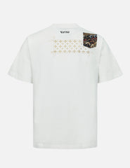 Evisu Seagull Embroidery And Brocade Pocket T-Shirt