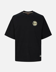 Evisu Kamon Print With Wave Daicock Print T-Shirt