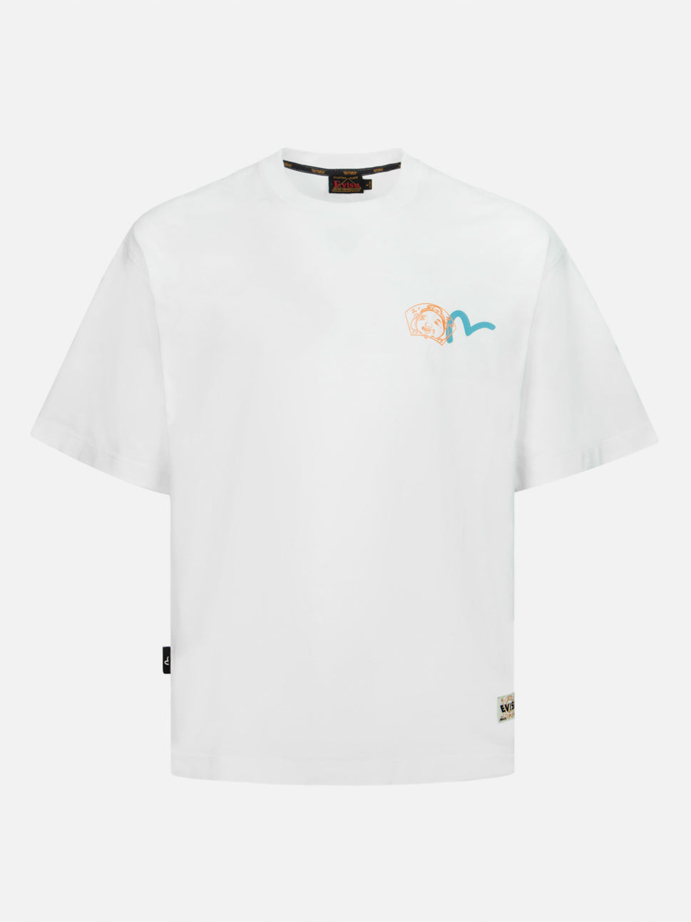Evisu Godhead Polariod Print T-Shirt