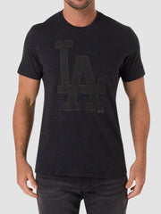 47 Brand MLB Los Angeles Dodgers '47 Club Tee Black/Black