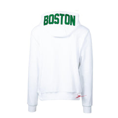 Boston White Hoodie