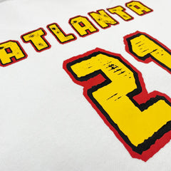 8-Bit Atlanta 21 White Hoodie