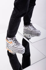 Nike Unisex Washed Magma Sneakers Grey