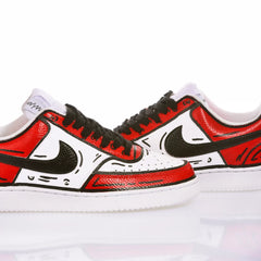Nike Unisex Comics Sneakers Red/Black