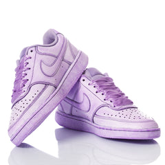Nike Women's Washed Crystal Sneakers Purple