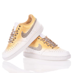 Nike Unisex Shade Gold Sneakers Gold/White