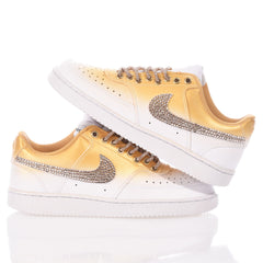 Nike Unisex Shade Gold Sneakers Gold/White