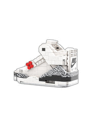 Hypebrickz Regular Aj3 "White Cement" Sneaker Bricks Sneaker With Mini Figure