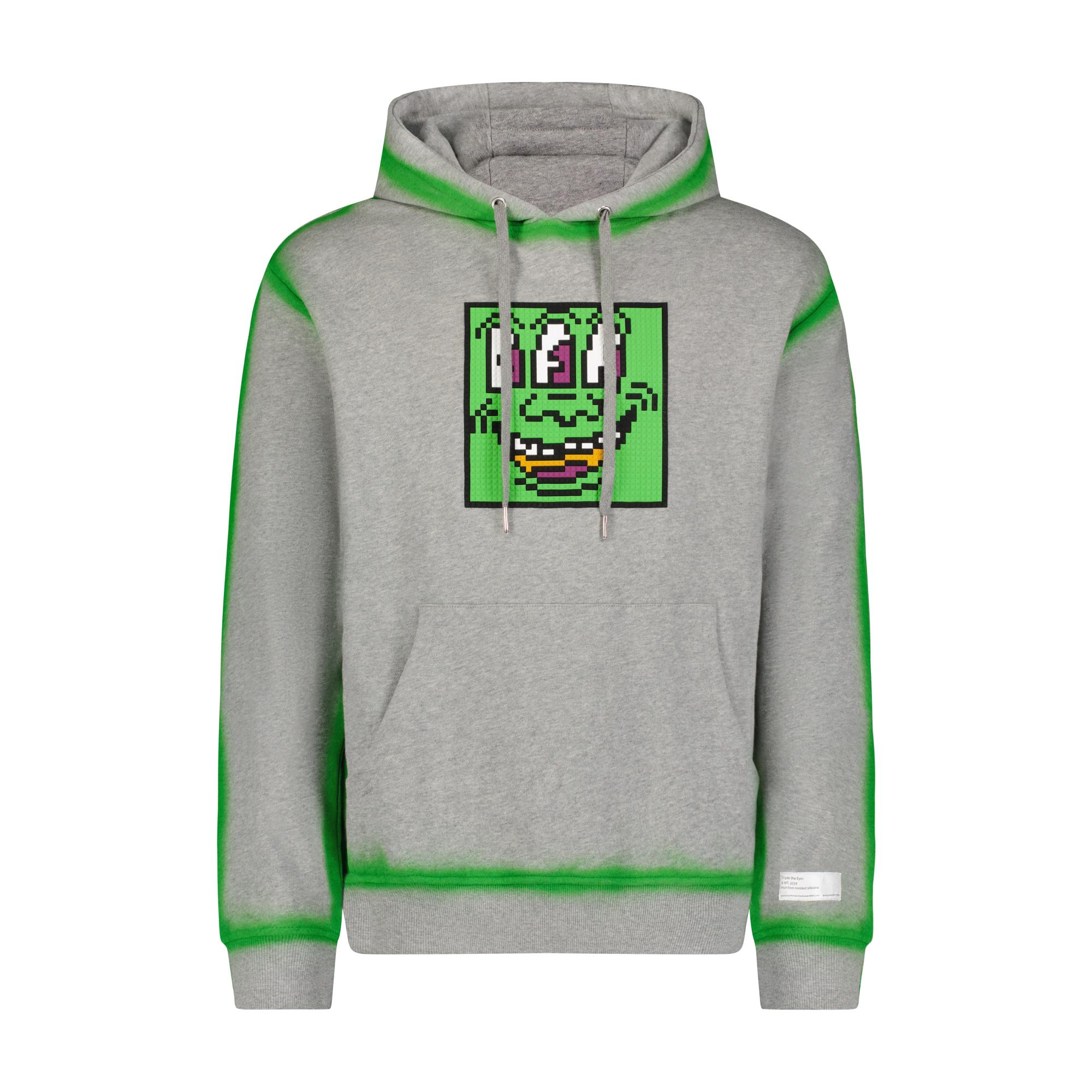 8-Bit The Triple  Eyes Hoodie