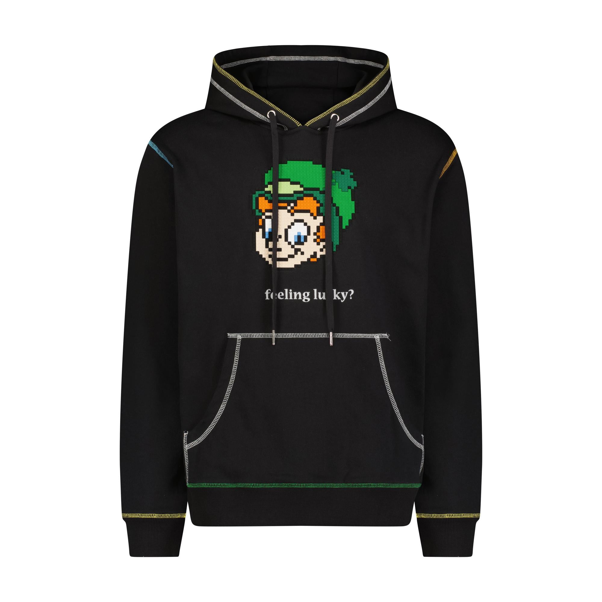 8-Bit Feeling Lucky Hoodie