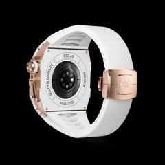 Golden Concept Apple Watch Case White/Rose Gold 45mm Carbon Titanium 7-Mar-23