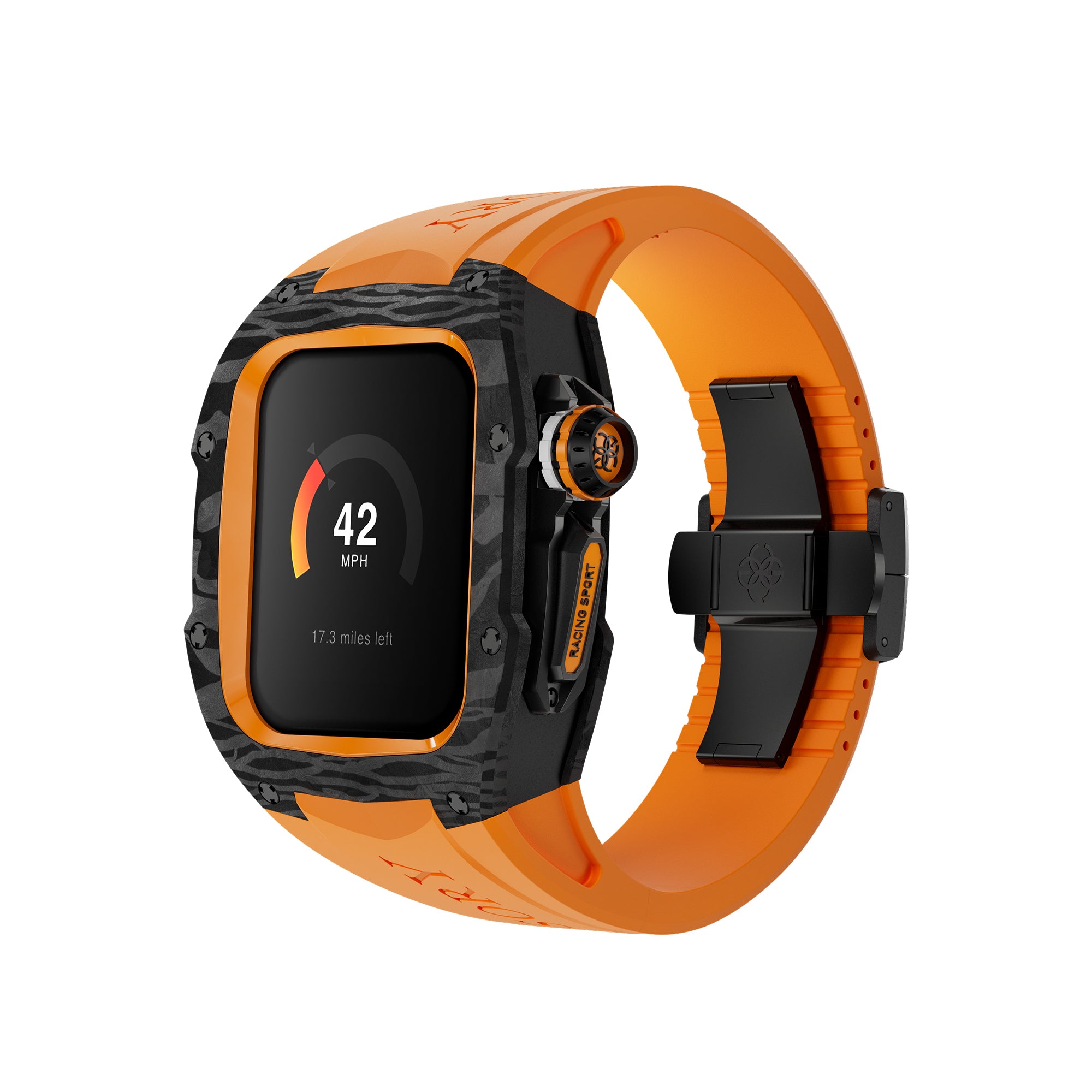 Shop latest trending Orange color Golden Concept Apple Watch Cases