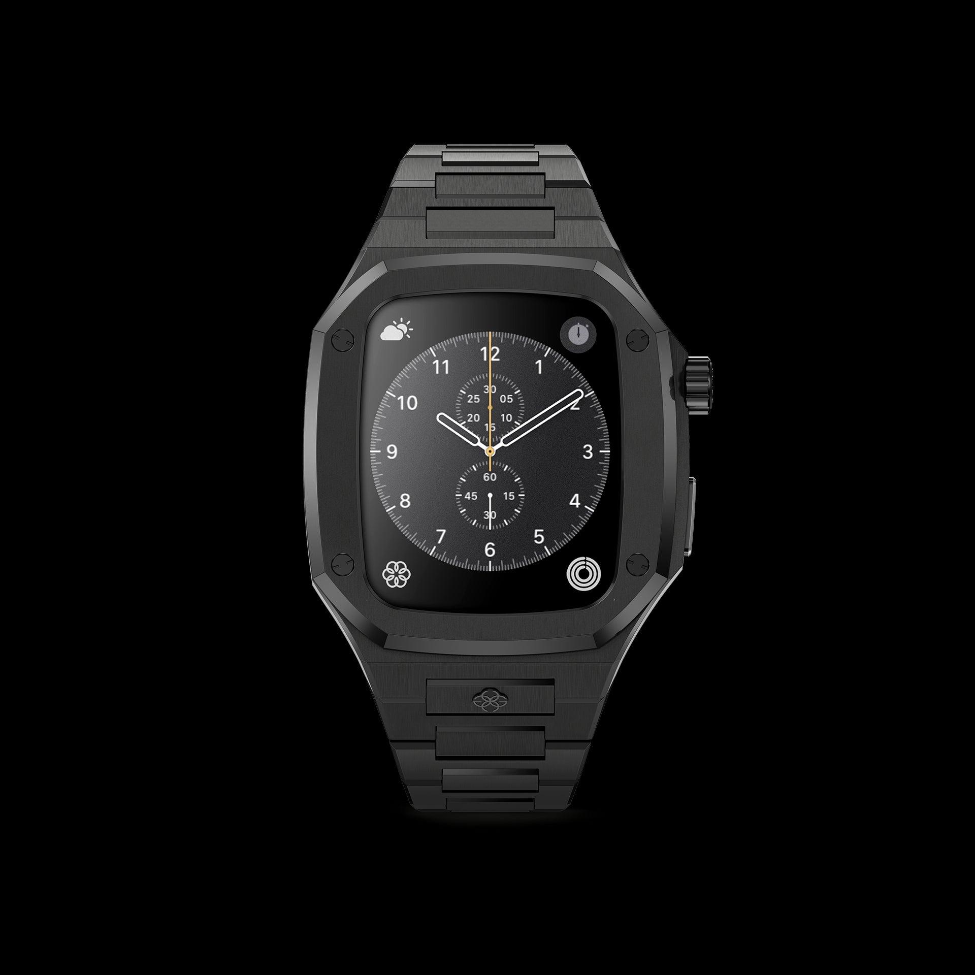 Golden Concept Apple Watch Case Jet Black 45mm Stainlesss Steel 7-Mar-23