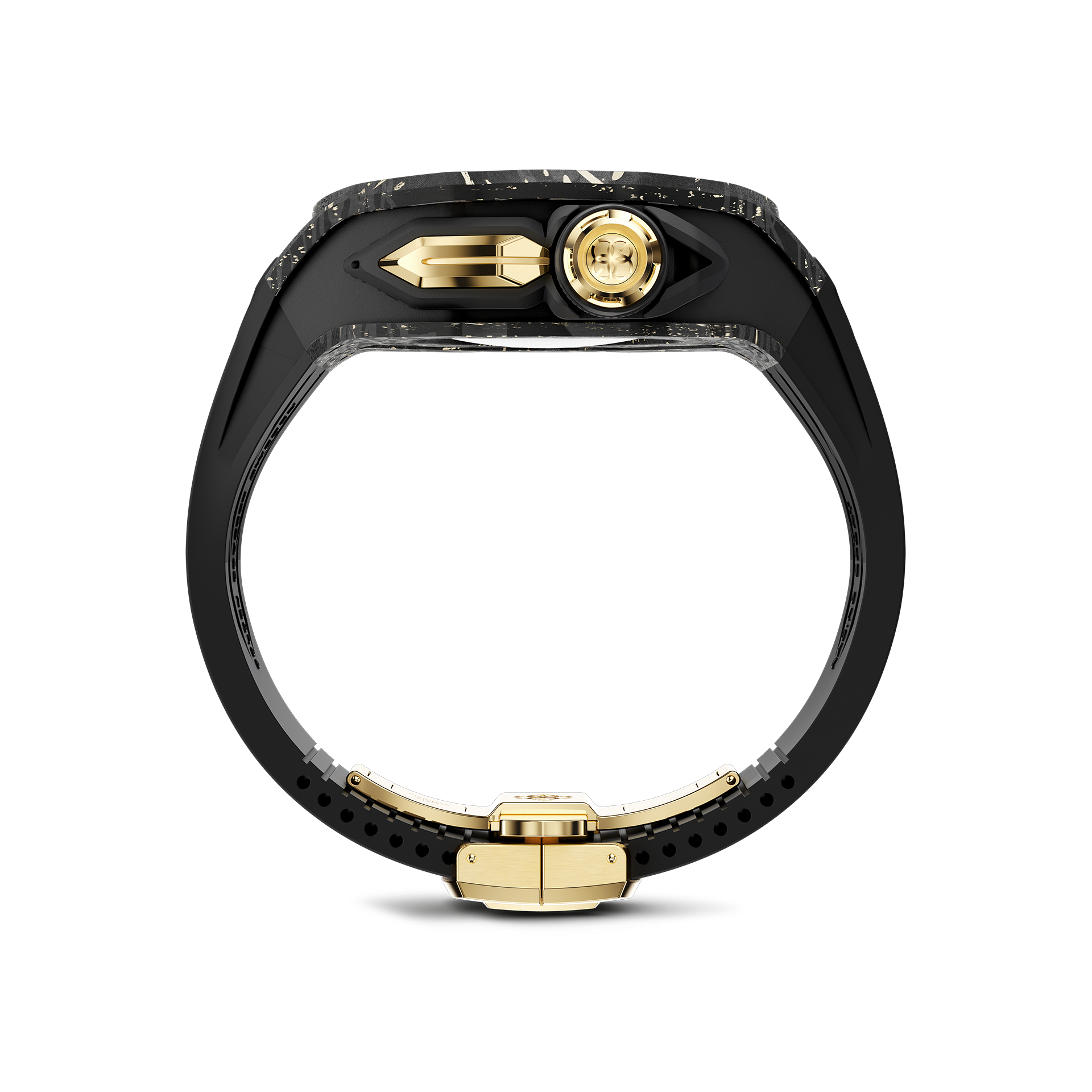 golden concept carbon & titanium gold carbon 49mm apple watch cases 400172 40000001
