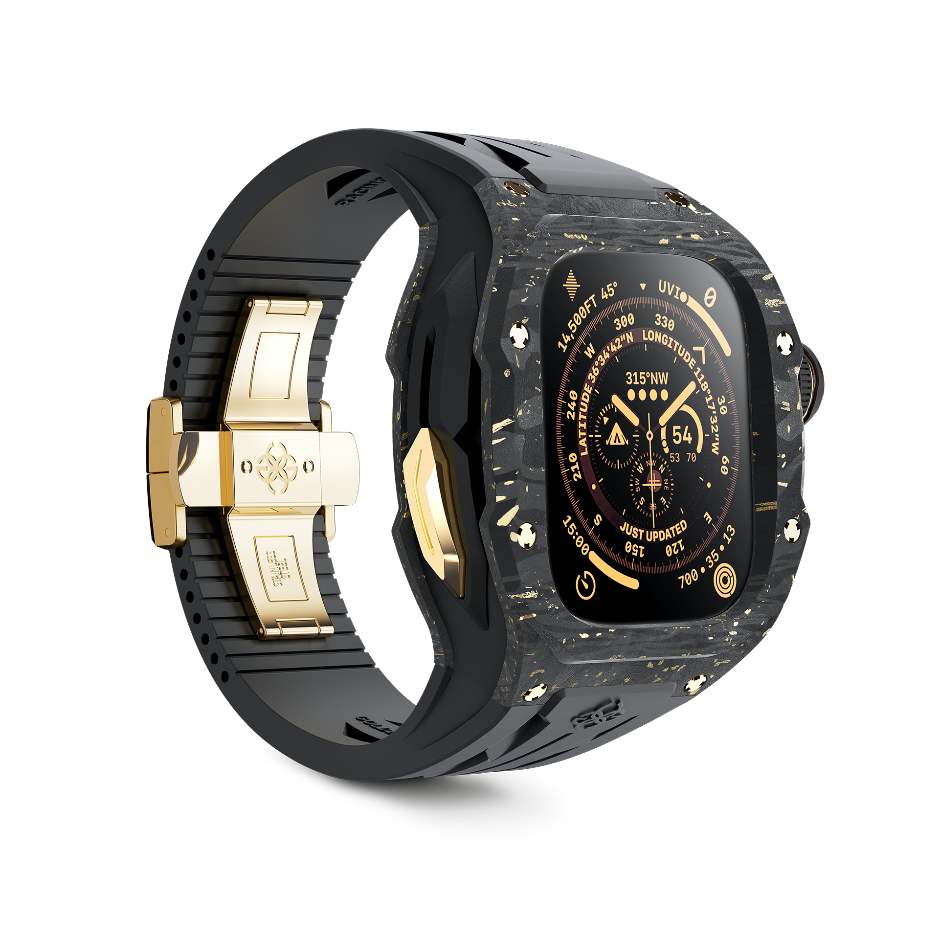 Shop latest trending Gold Carbon color Golden Concept Apple Watch