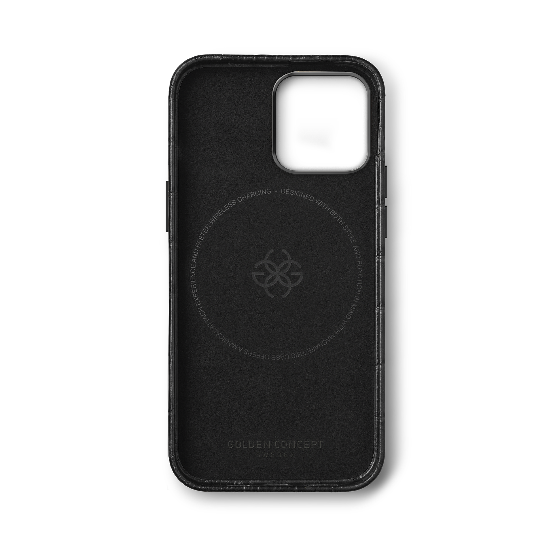 golden concept leather black/black iphone 14 pro max iphone cases 400183 40000001