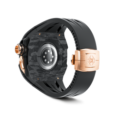 golden concept carbon & titanium rose gold carbon 49mm apple watch cases 400200 40000001