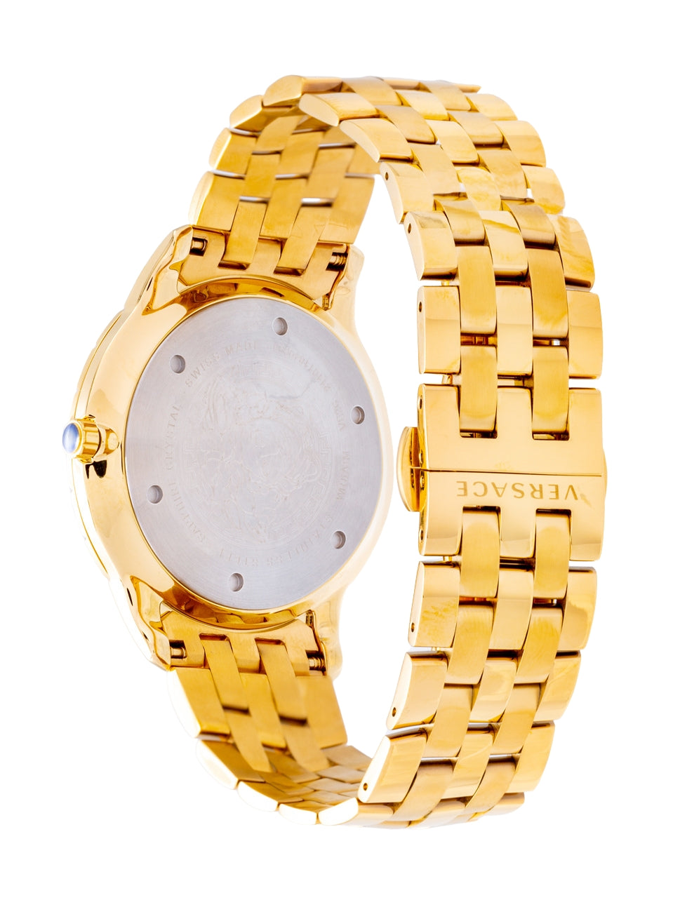 Versace Men's Univers Qtz Watch VE2C00521 Silver Gold