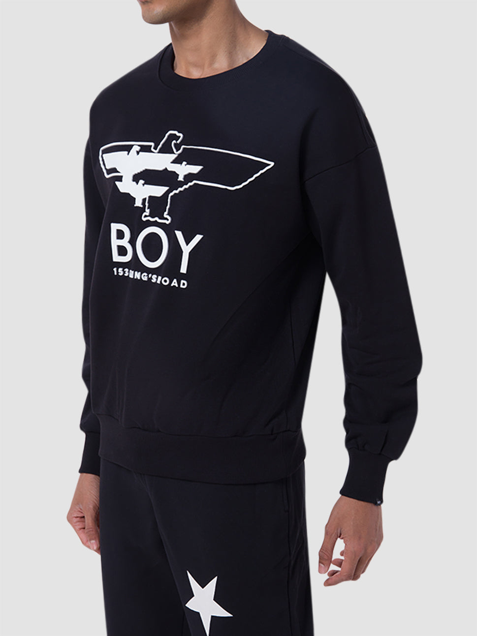 boy london myriad eagle sweatshirt black 600747 60000001