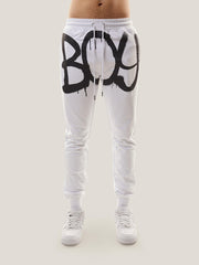 Boy London Spray White Jogger Pants