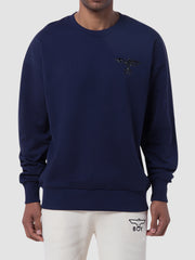 boy london tint navy sweatshirt