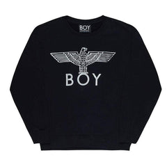 Boy London Eagle Sweatshirt Black/ White