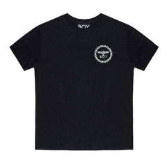 Eagle Backprint T-Shirt Black/ White