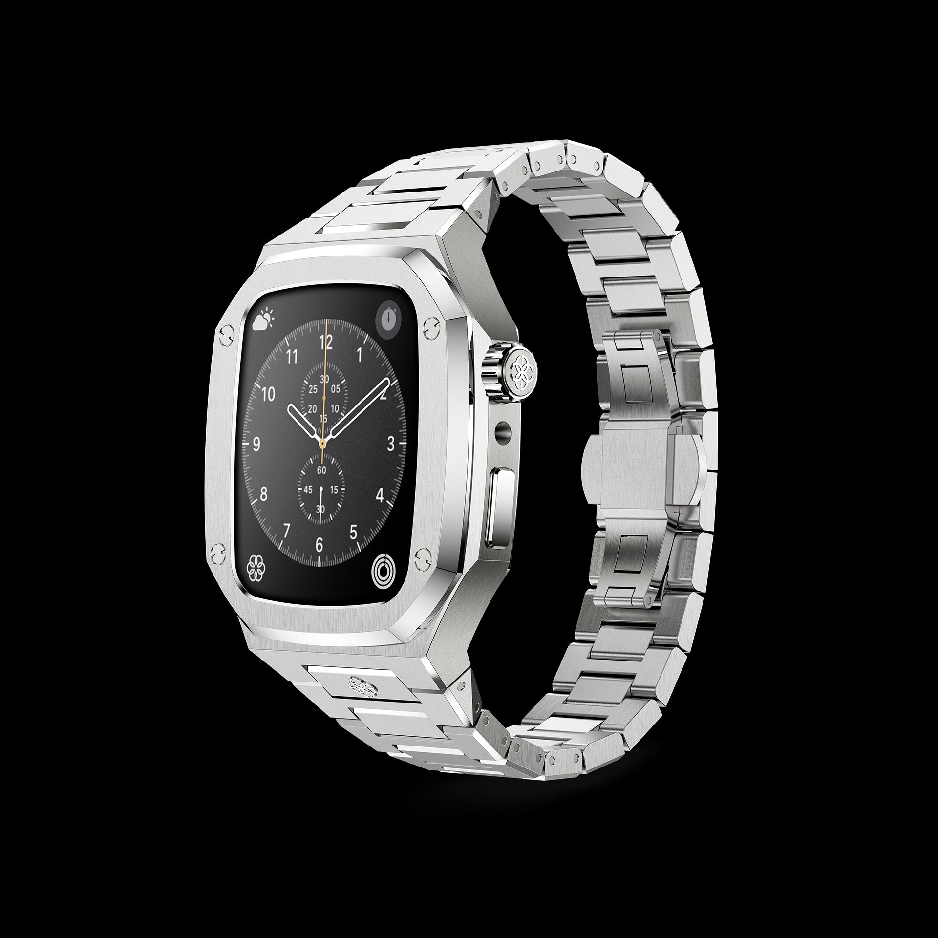 Golden Concept Apple Watch Case Silver 45mm Stainlesss Steel 7-Mar-23