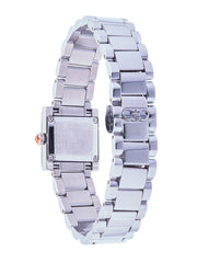 Ferragamo Women's Square Watch White/Silver 19mm SFYC00521