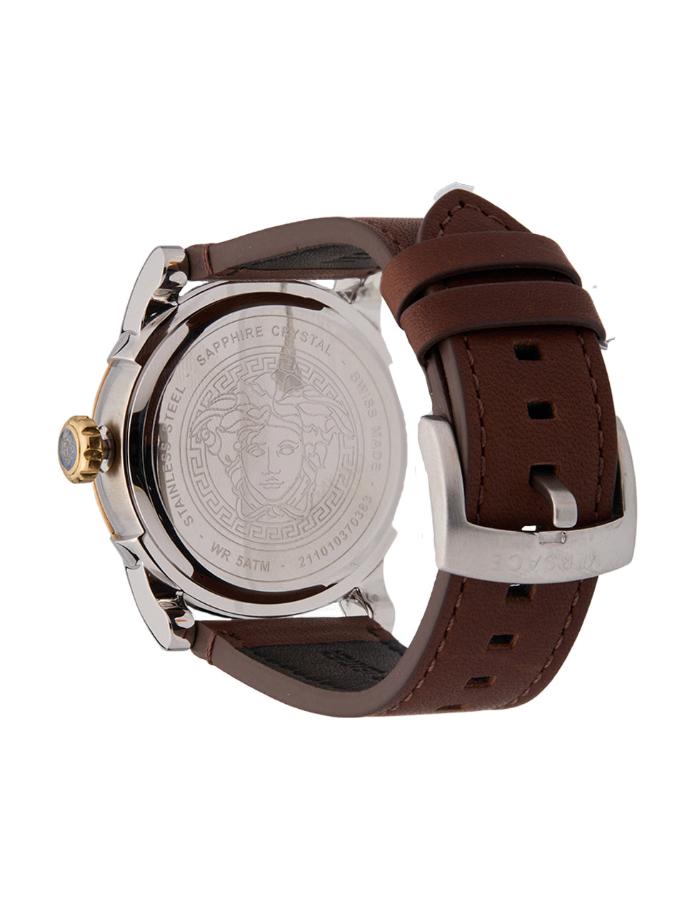 Versace Men's GMT Vintage Watch Brown/Brown 42mm VEV300219