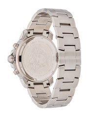 Versace Men's New Chrono Watch Silver/Silver 45mm VE2E00321