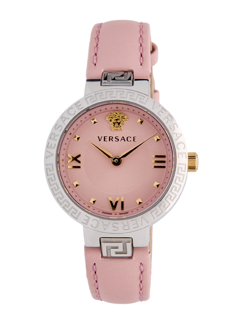 Versace Women's Greca Ladies Watch Pink/Pink 36mm VE2K00121