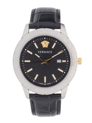 Versace Men's Univers Quartz Watch Black/Black 43mm VE2C00221