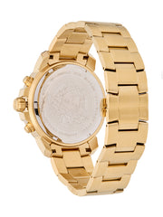 Versace Men's New Chrono Watch White/Silver/Gold 45mm VE2E00521
